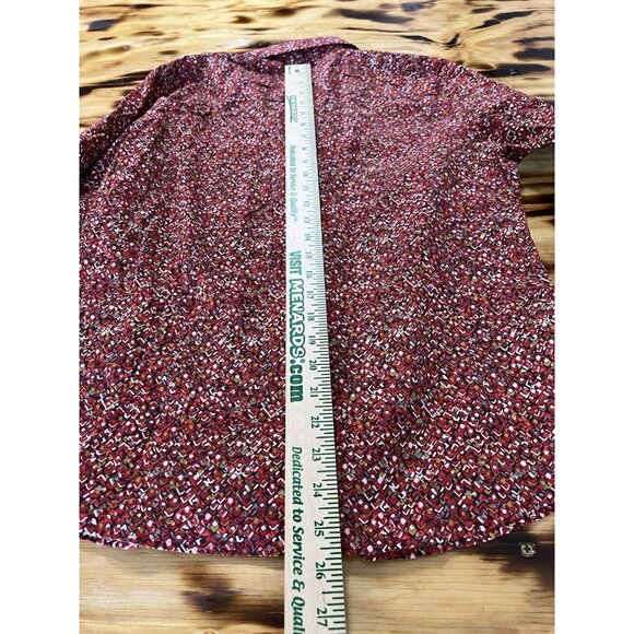 Eddie Bauer Stretch Wrinkle Resistant Button Down Shirt Size XXL Modern City - Picture 7 of 16